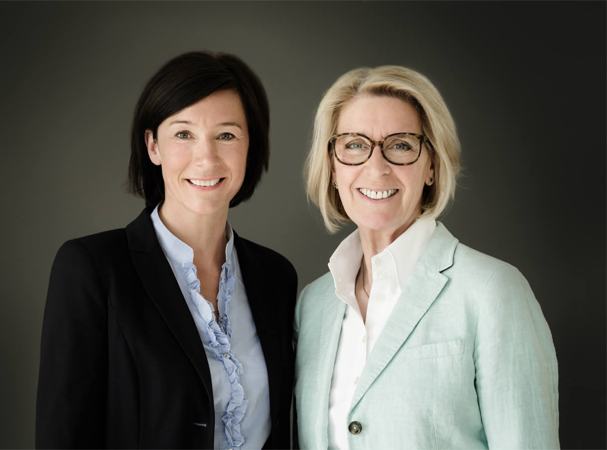 Jutta Plate und Hannelore Ziegler